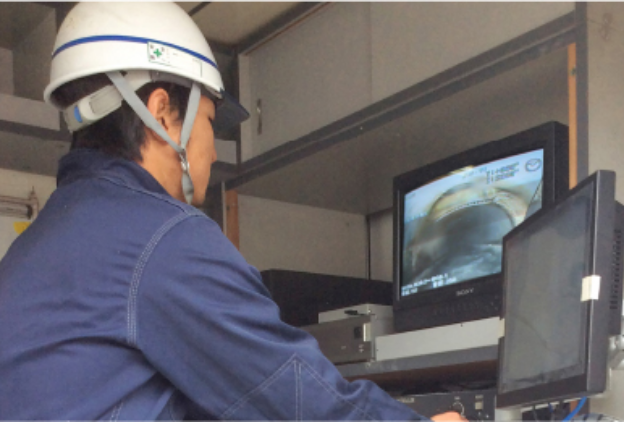 下水道管内TVカメラ調査