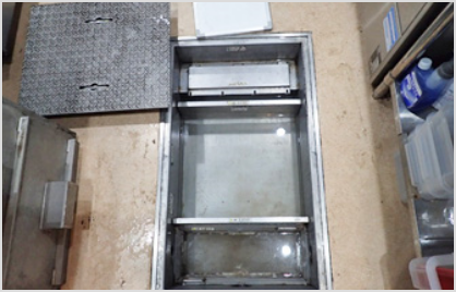 店舗や事業所内排水管の清掃